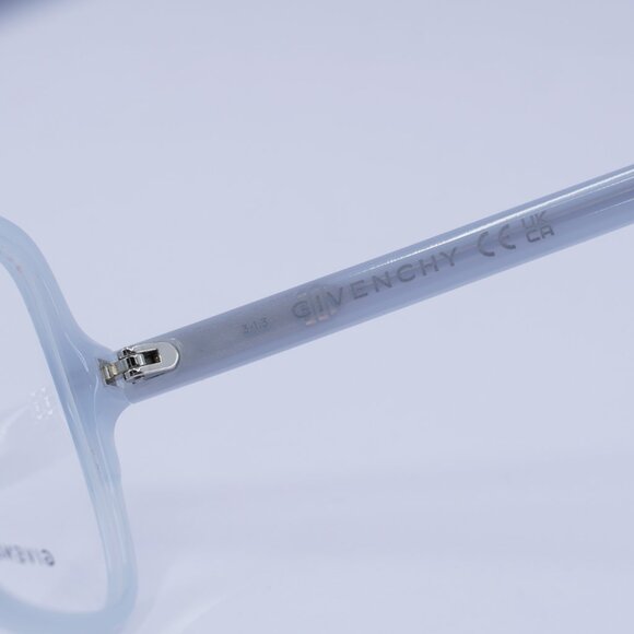 🕶️ New Givenchy GV50044I 084 Eyeglasses - Shiny Blue Frame - Picture 7 of 10